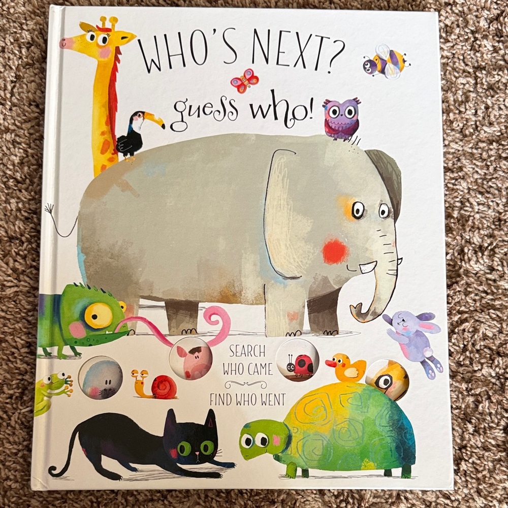 Who's Next? Guess Who! Children's Book